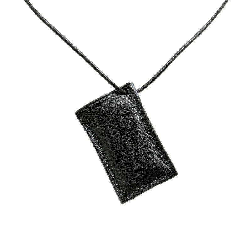 Solid link necklaces-Hermes Amours Plate Pair Necklace