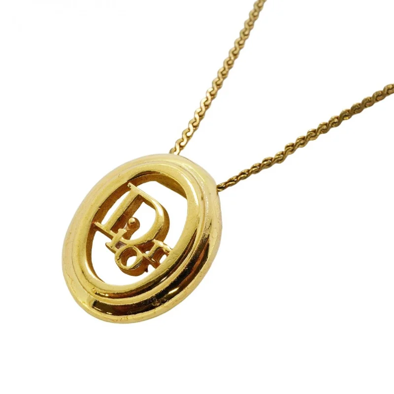 Forged initial necklaces-Christian Dior   Plating Necklace (Pre-Owned)