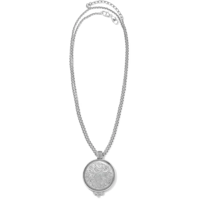 Light bead necklaces-Women's Essex Convertible Necklace In Silver