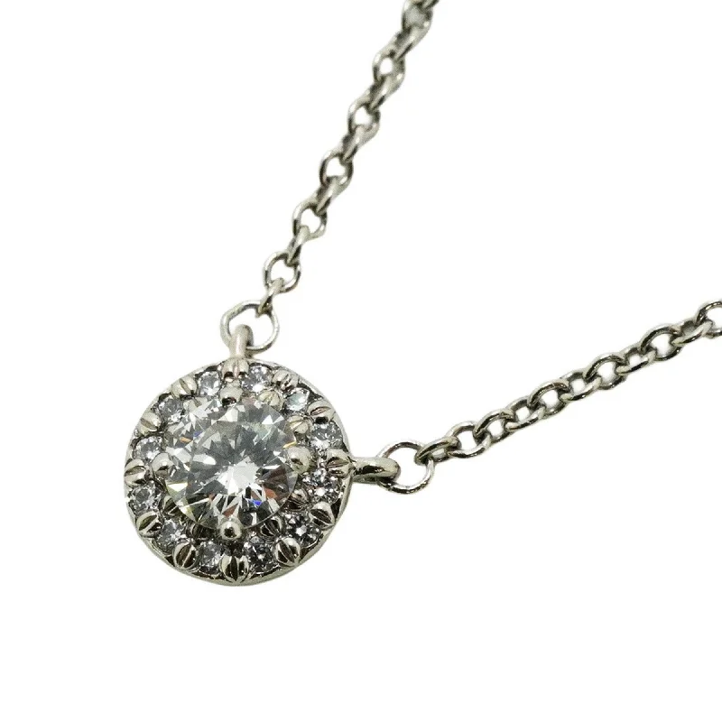 Woven knot necklaces-Tiffany Platinum 950 Necklace (Pre-Owned)