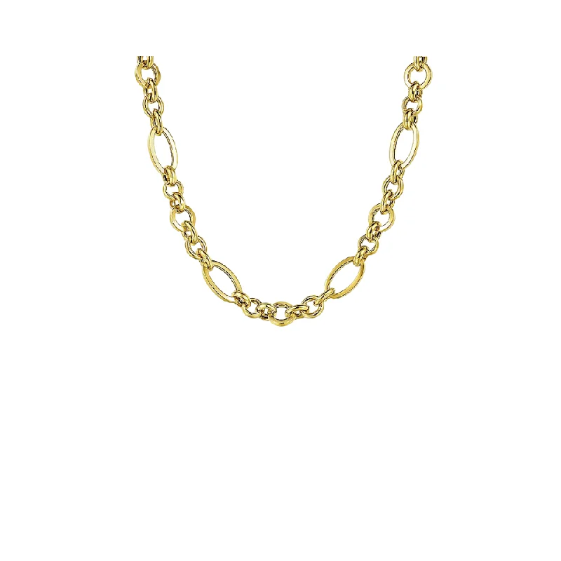 High bar necklaces-The DONA Chain Necklace