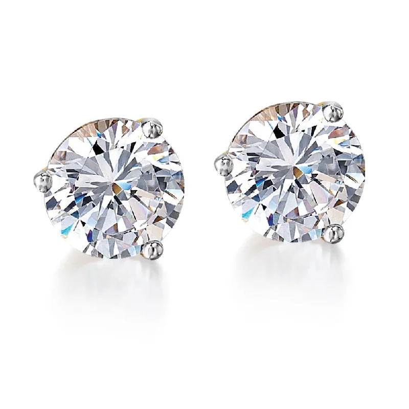 Whimsical pair earrings-1.5 ct. t.w. Posh Martini Stud Earrings