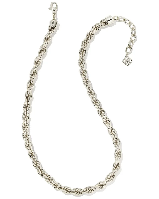 Curved gem necklaces-Kendra Scott Cailey Chain Necklace