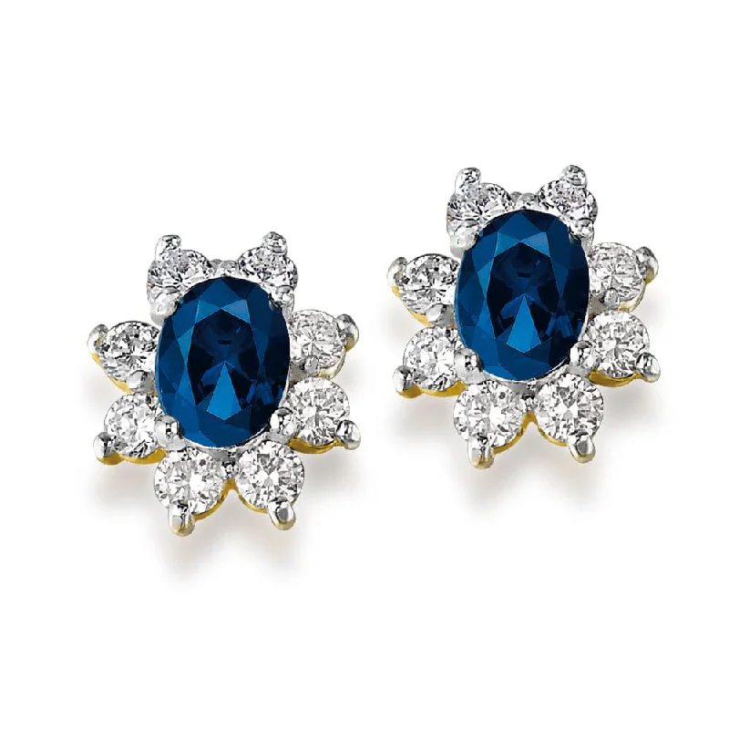 Bold cuff earrings-Princess Diana's Royal Earrings