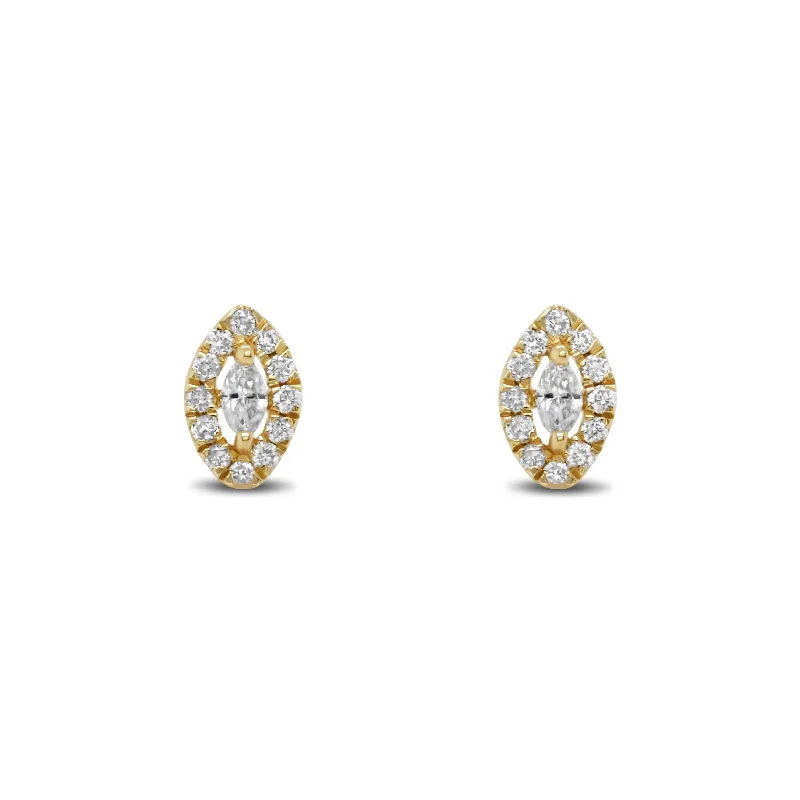 Sapphire stud earrings-Brielle Earrings