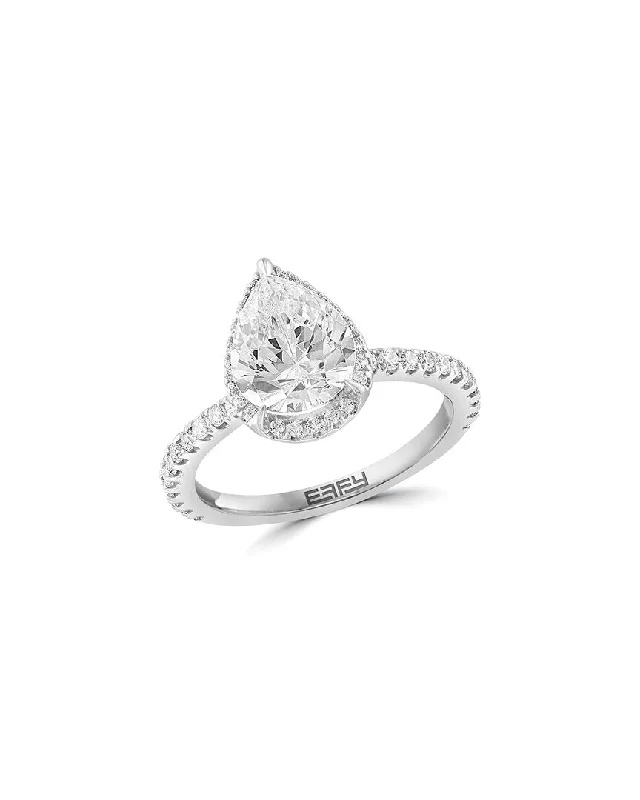 Multi-stone rings-Effy Fine Jewelry 14K 2.44 ct. tw. Lab-Grown Diamond Ring