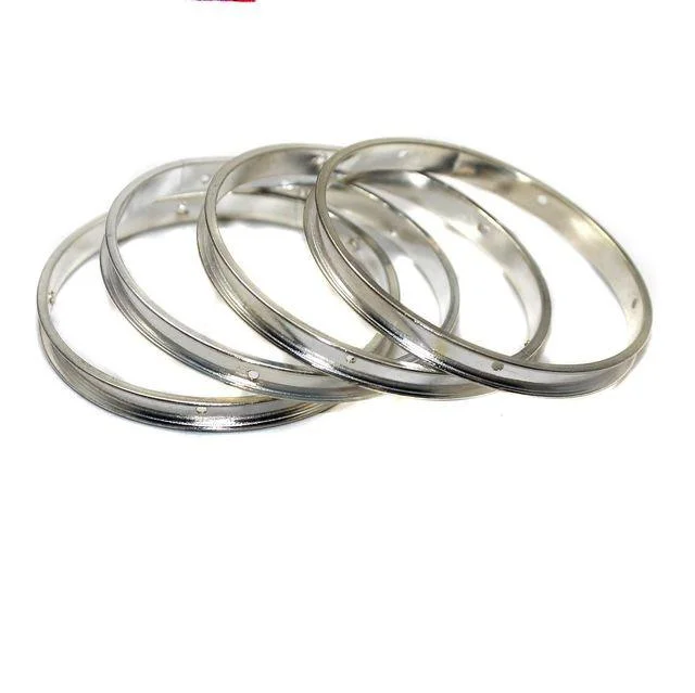 Old flair bracelets-4 Bangle Base Silver 2x2