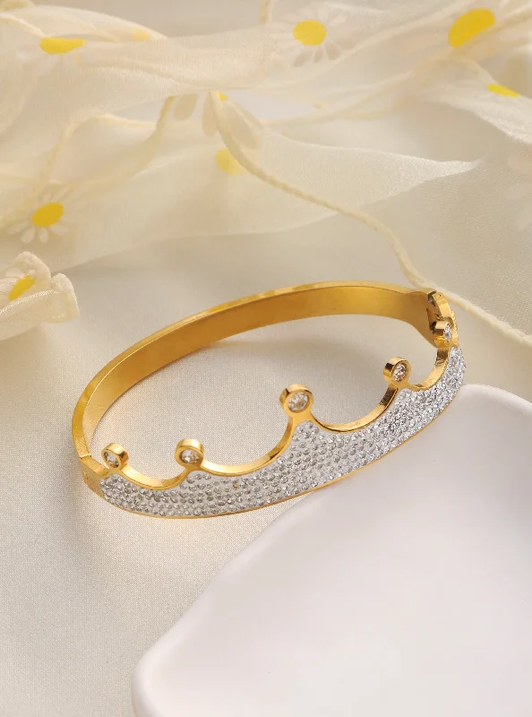 Small dot bangles-Tiara Stainless Steel Bangle