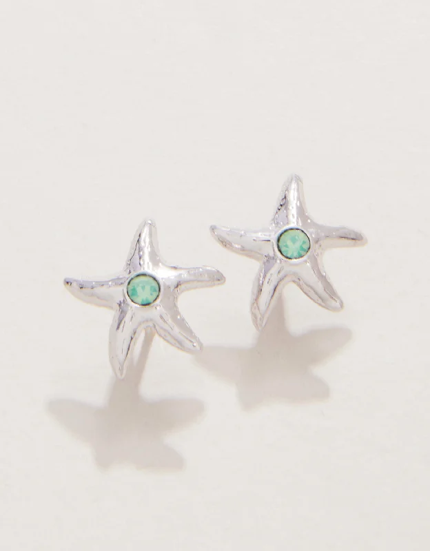 Old vow rings-Spartina - Sea La Vie - Earring - Silver Friendship Starfish