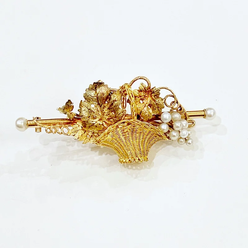 Victorian style brooches-Estate Collection Brooch - Antique 19th Century