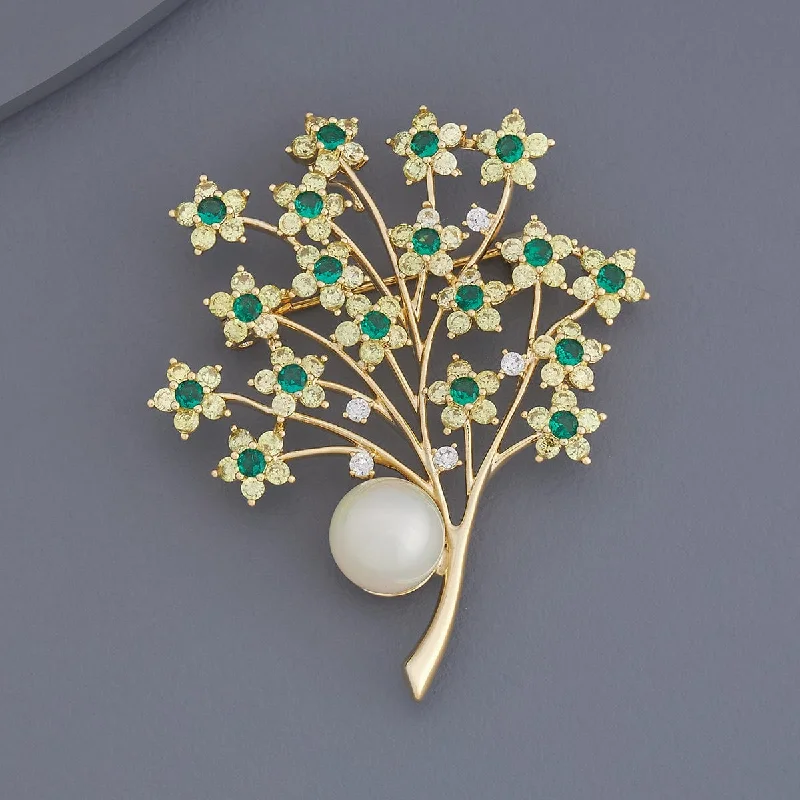 Minimalist pin brooches-Trendy Brooch 180021