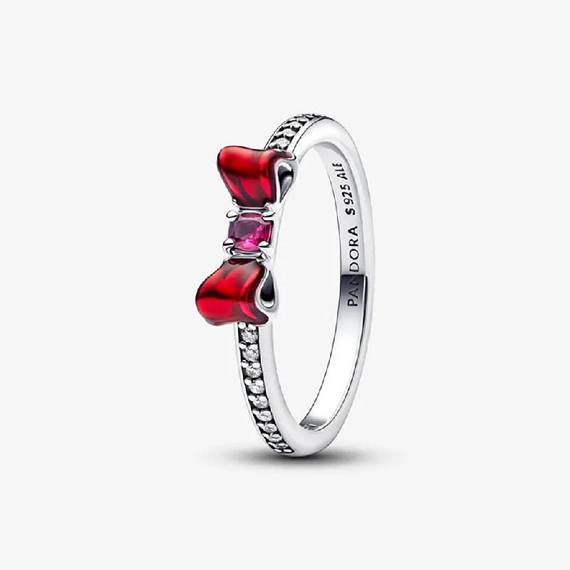 Small star rings-PANDORA : Disney Princess Snow White Bow Ring