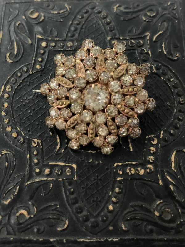 Glass bead brooches-Estate Collection - Antique and Vintage Victorian Brooch