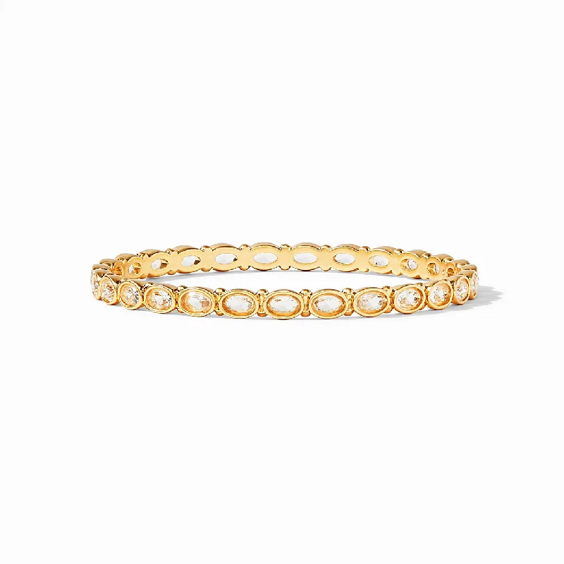 Mystic eye bangles-MYKONOS BANGLE GOLD CRYSTAL