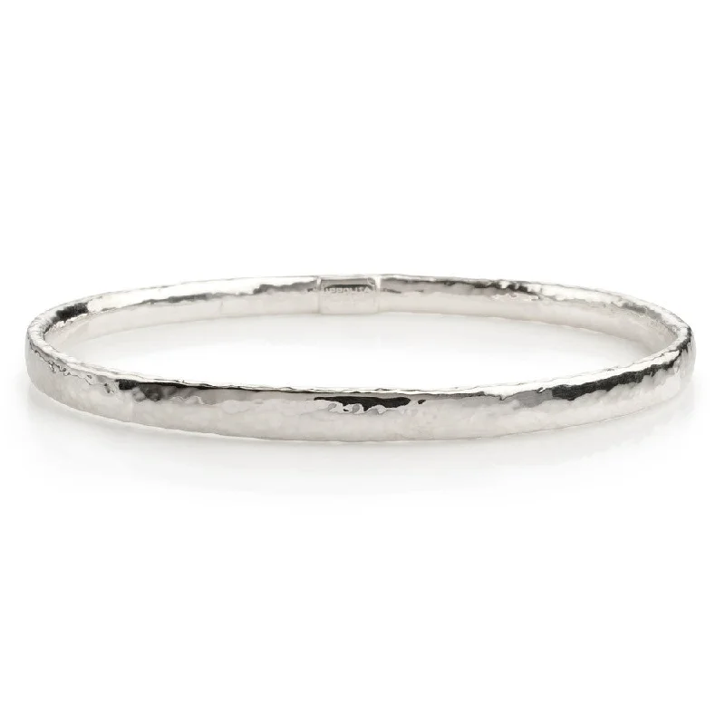 Flexible cord bracelets-IPPOLITA Classico Sterling Silver Flat Bangle