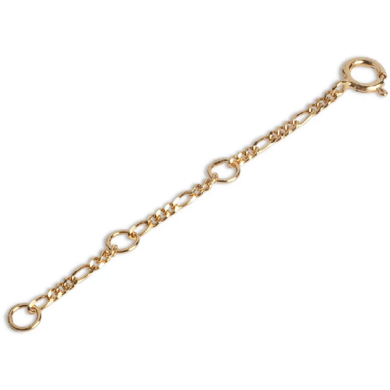 Open frame bracelets-Extender Chain, Figaro