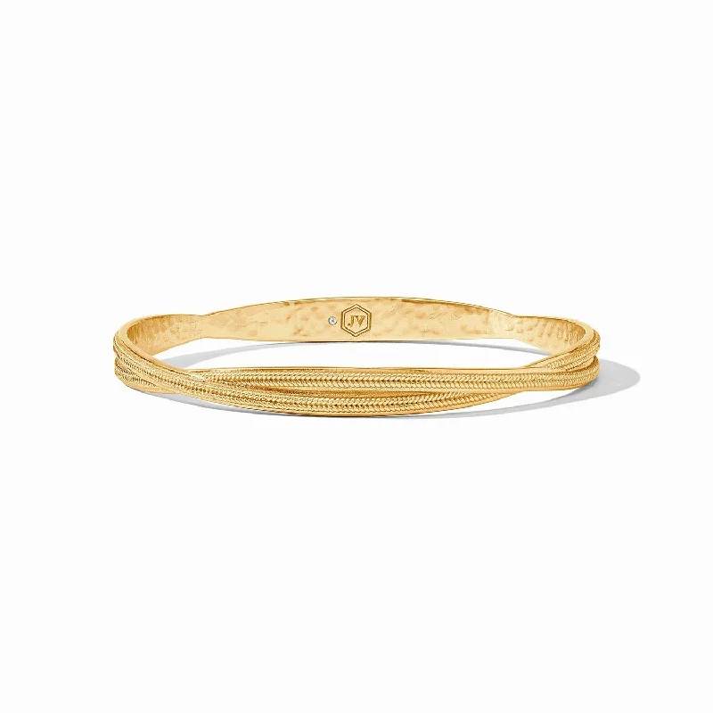 Firm clasp bangles-CHEVAL TWIST BANGLE-MEDIUM